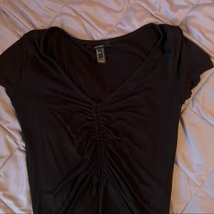 Black tie top